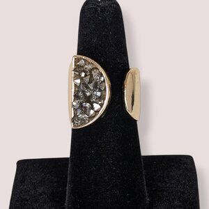 (2/$20) Wrap Around Dark Sparkle Ring